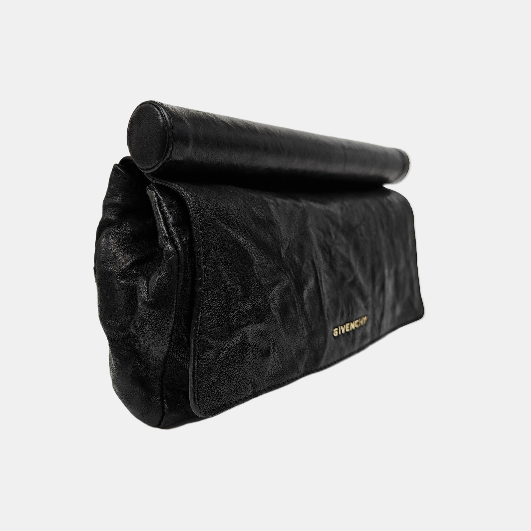Calfskin Clutch Black