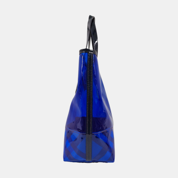 Plastic Shoulder Bag Blue