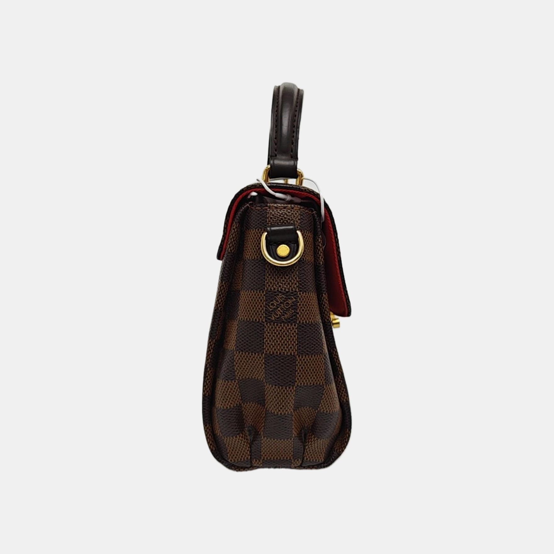 CROISETTE Damier Ebene Coated Canvas Brown