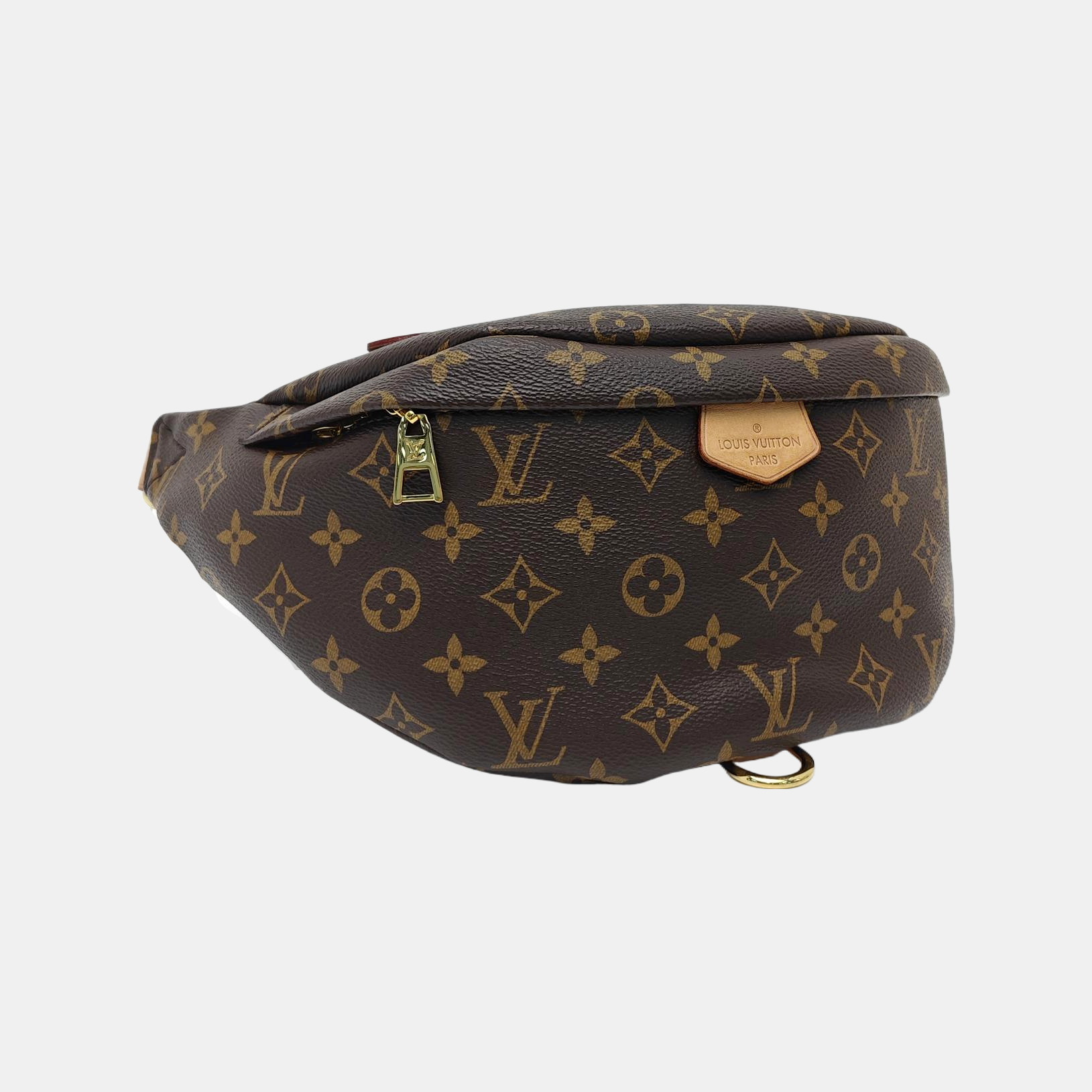 BUMBAG Monogram Coated Canvas Brown