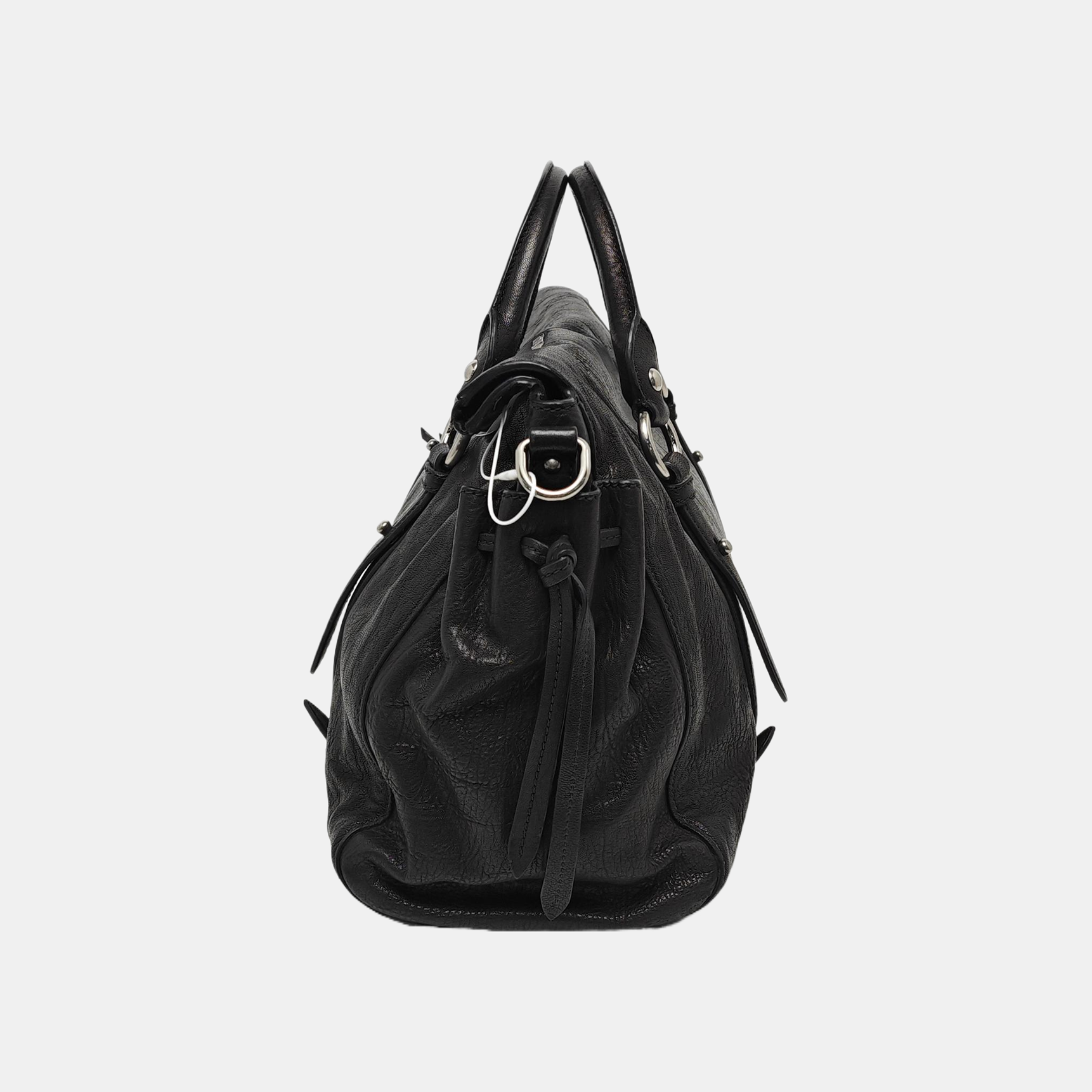 Calfskin Tote Bag Black