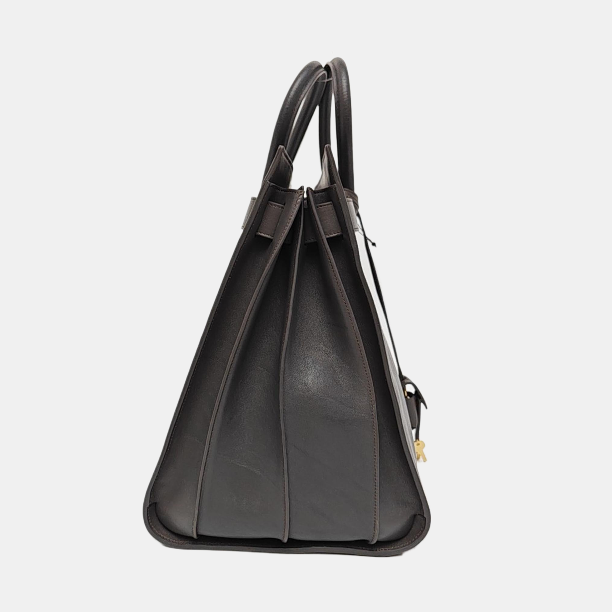 SAC DE JOUR Large Calfskin Gray