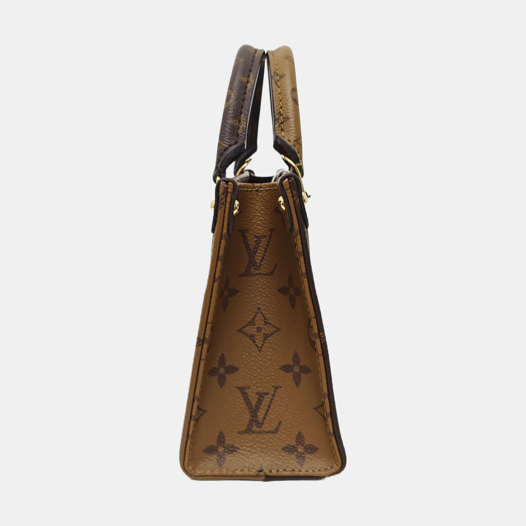 ONTHEGO BB Monogram Coated Canvas Brown
