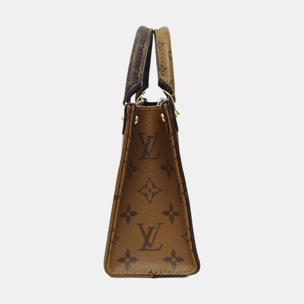 ONTHEGO BB Monogram Coated Canvas Brown