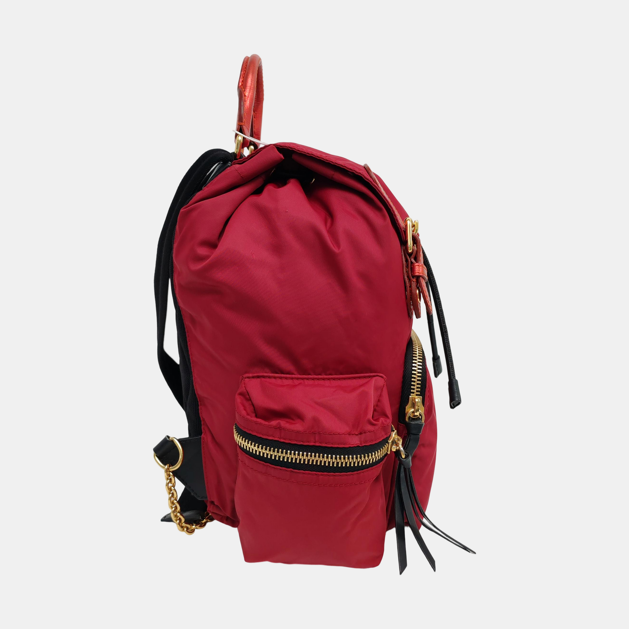 The Rucksack Medium Nylon Red