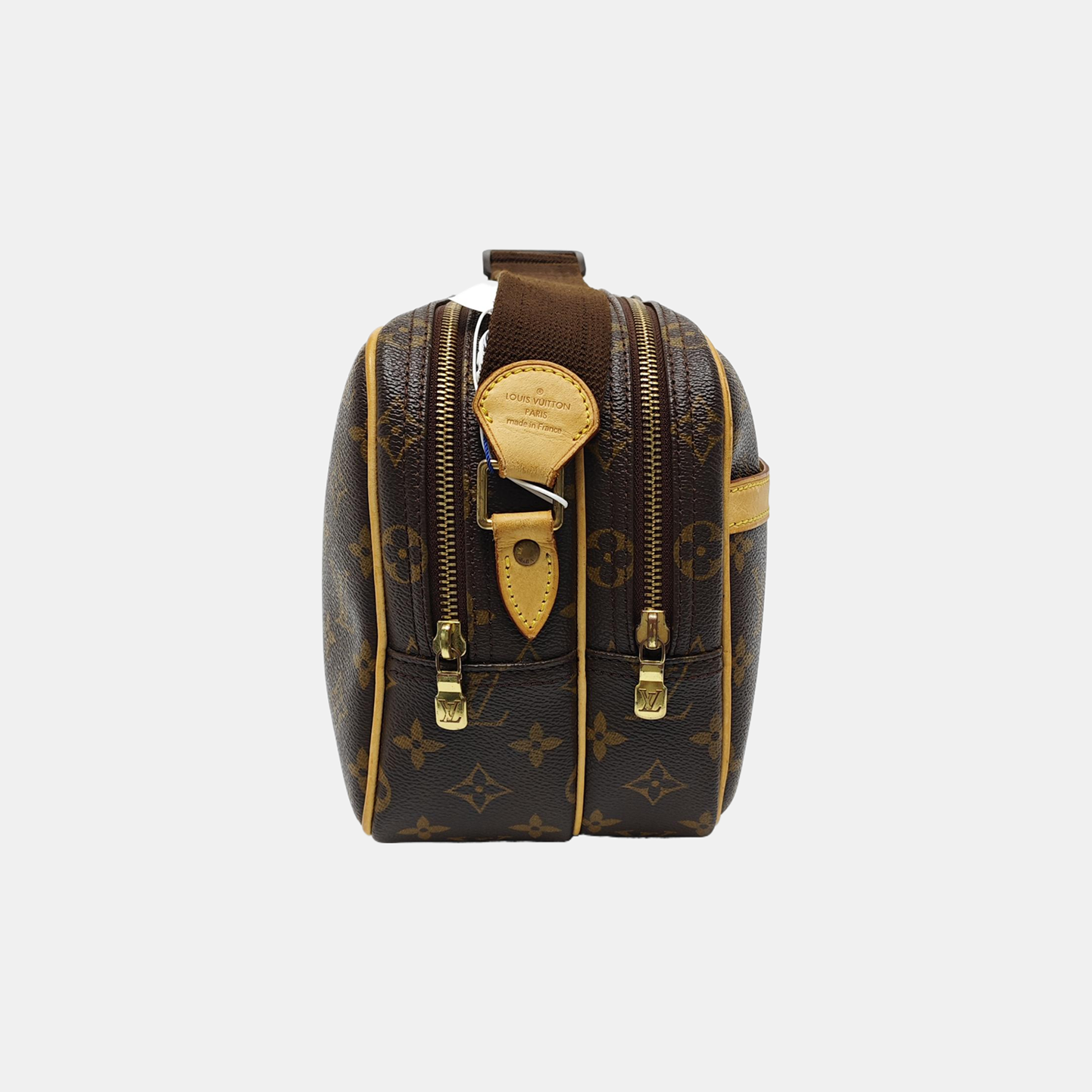 REPORTER PM Monogram Coated Canvas Brown