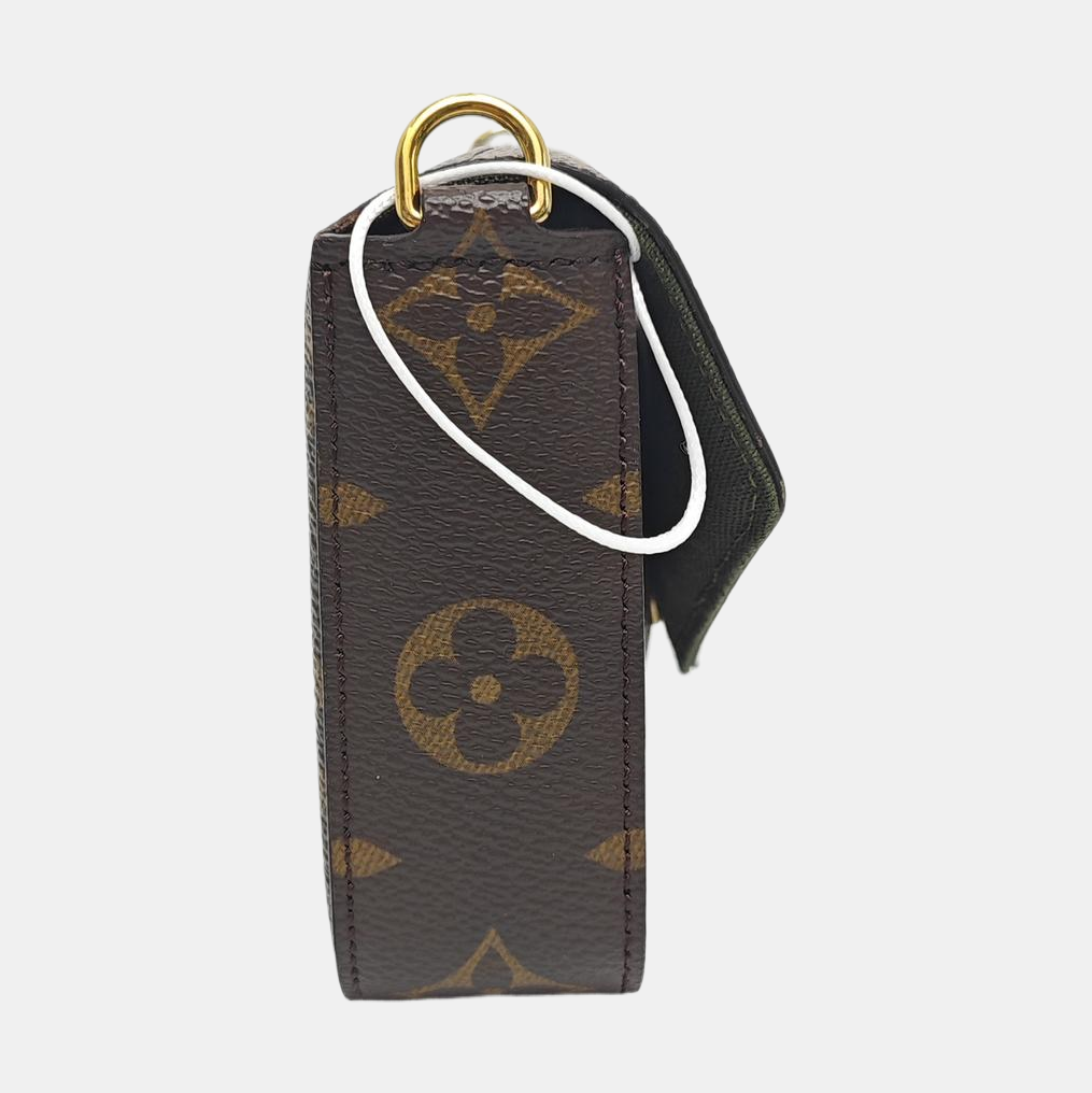 FÉLICIE Monogram Coated Canvas Brown