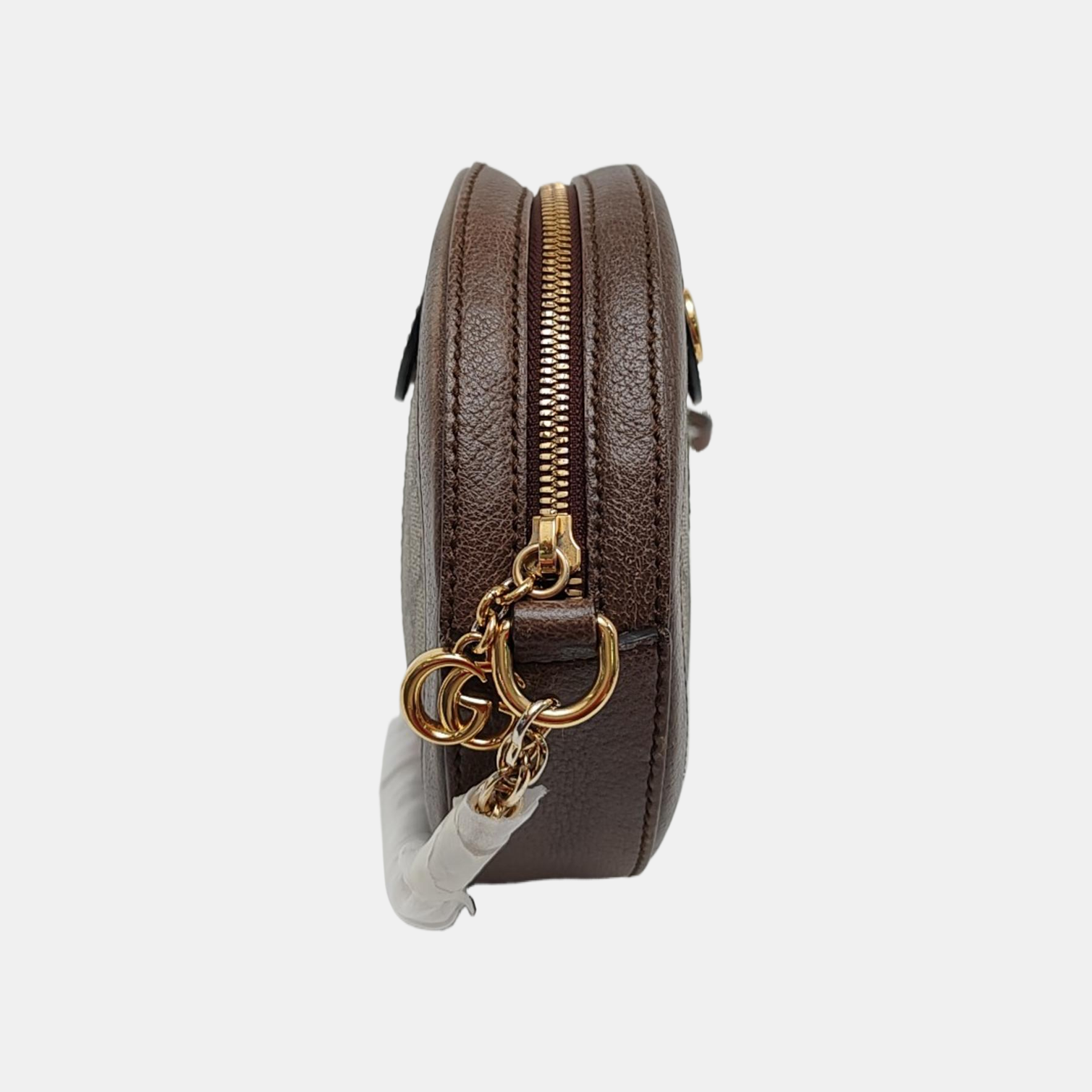 Ophidia Mini Monogram Lona Revestida Beige