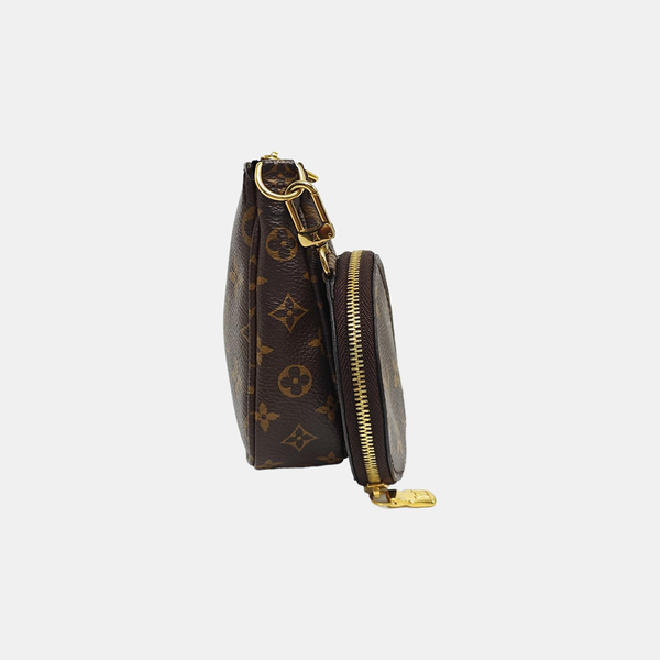 MULTI Monogram Coated Canvas Brown