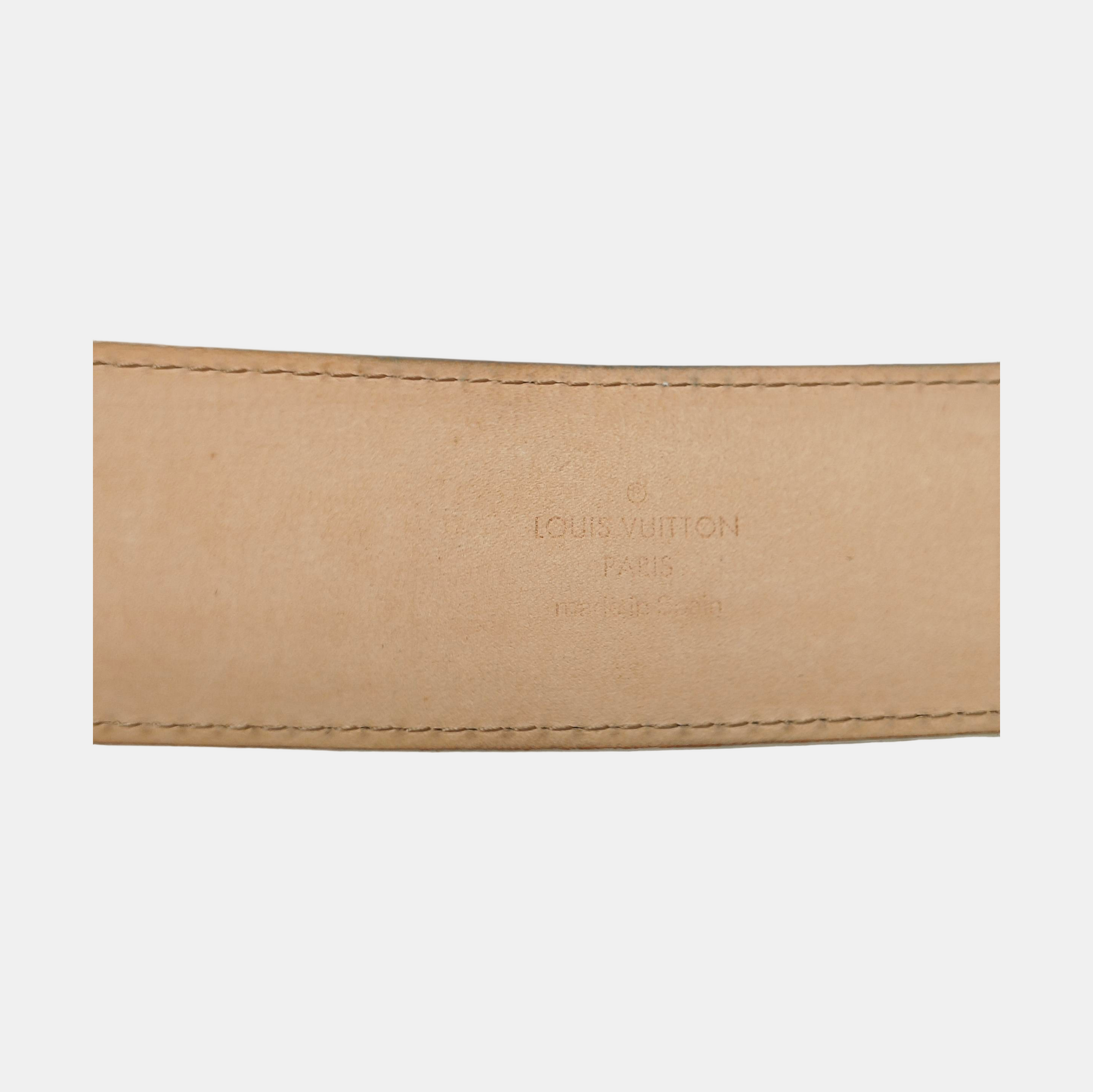 Coated Canvas Belt White