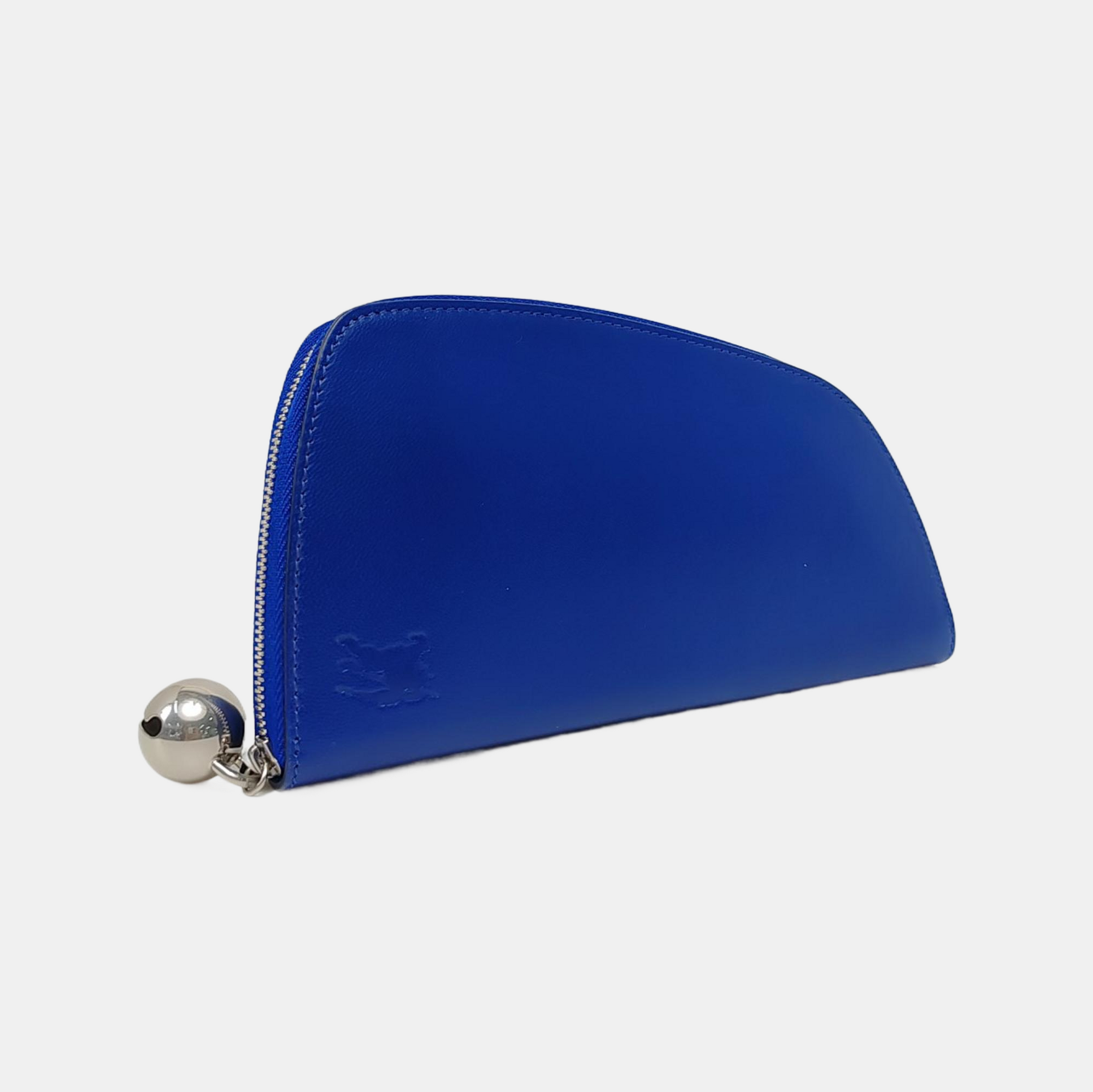 SHIELD Large Calfskin Blue