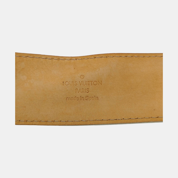 Coated Canvas Belt White