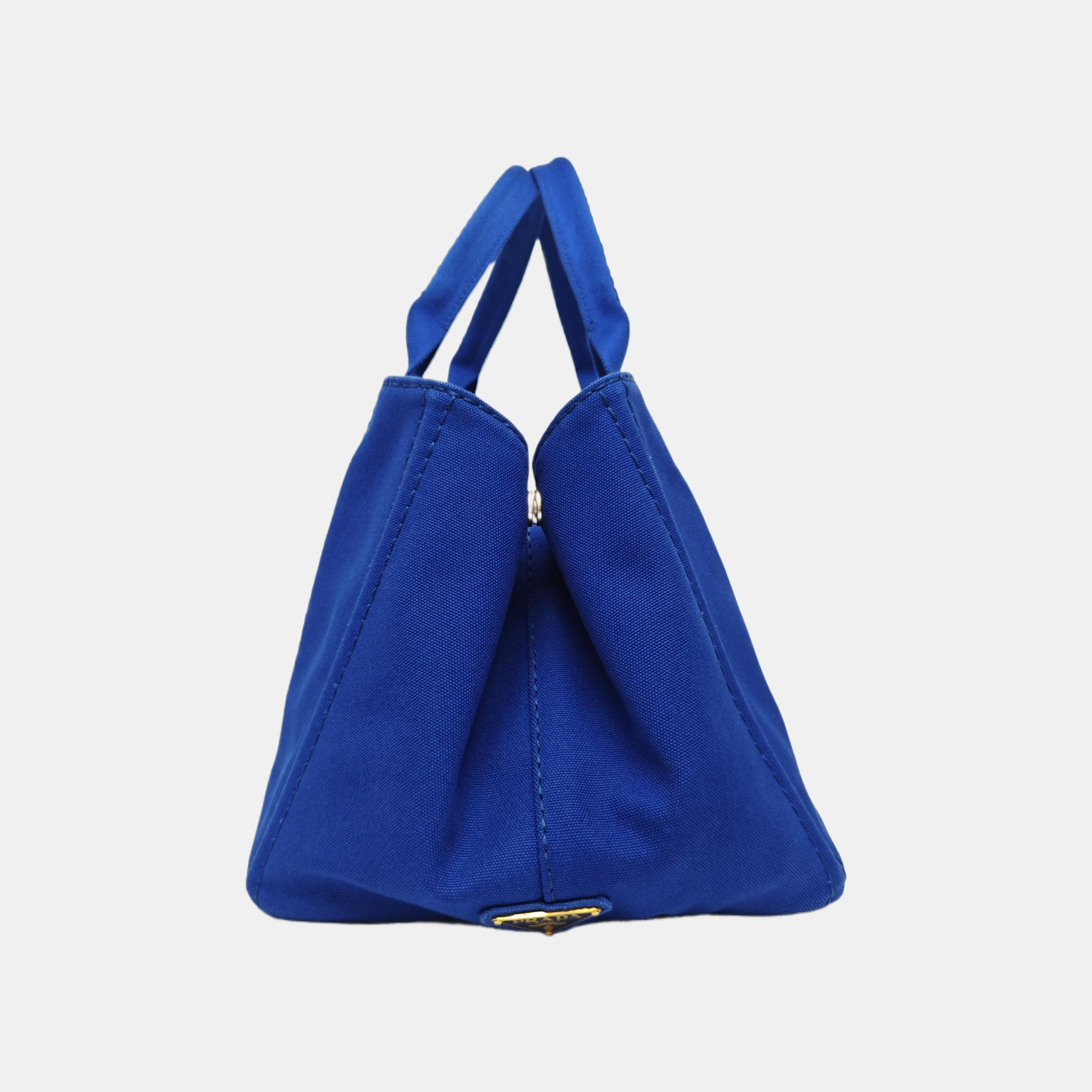 Denim Quilted Canvas Blue