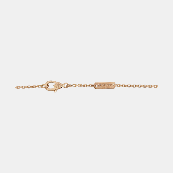 Vintage Alhambra 18k Rose Gold Necklace