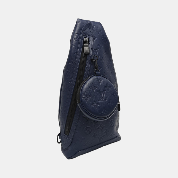 DUO Monogram Calfskin Blue