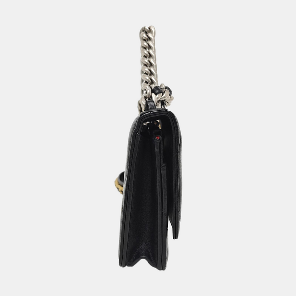 CHANEL 19 Small Quilted Lambskin Black