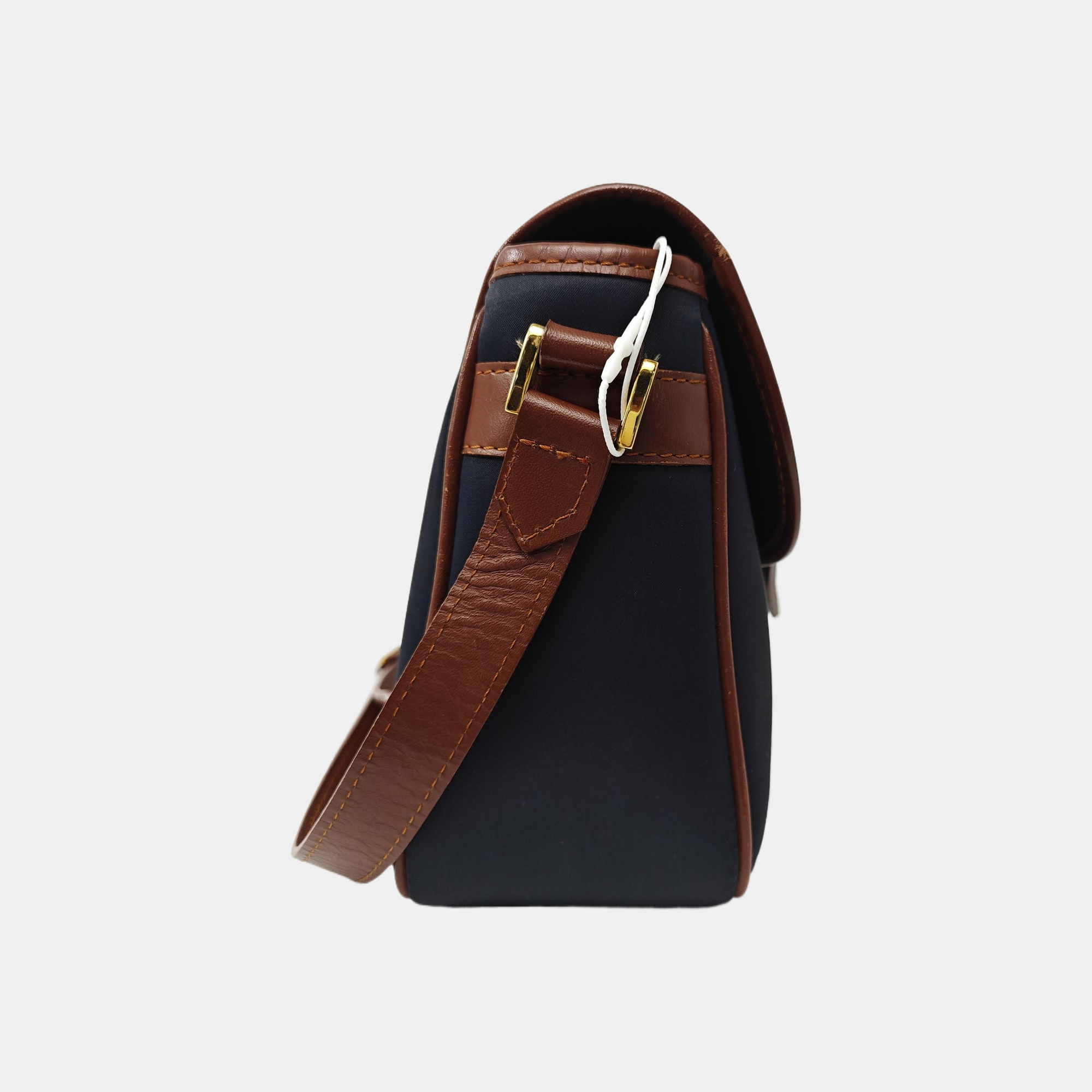 Nylon Shoulder Bag Blue