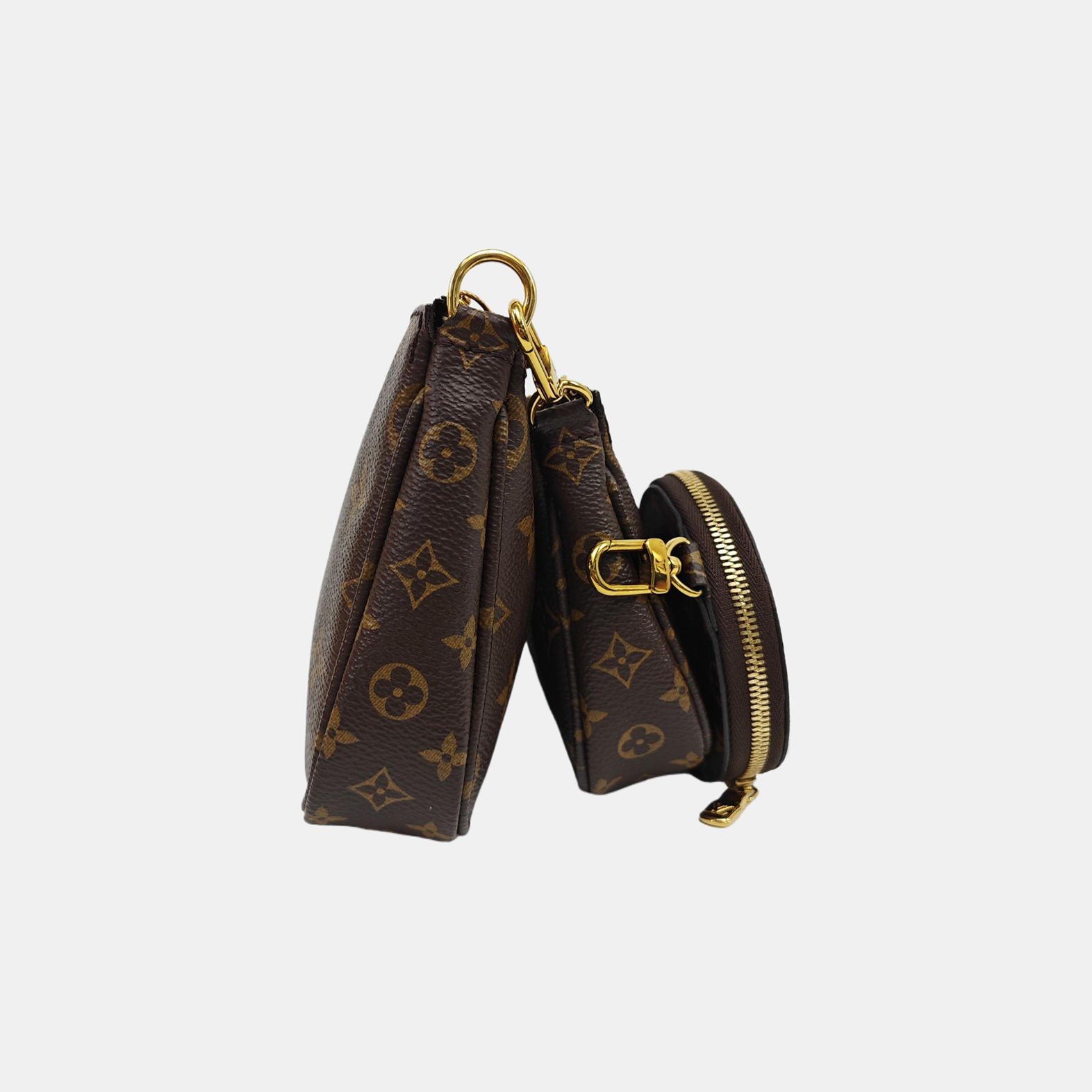 MULTI Monogram Coated Canvas Brown