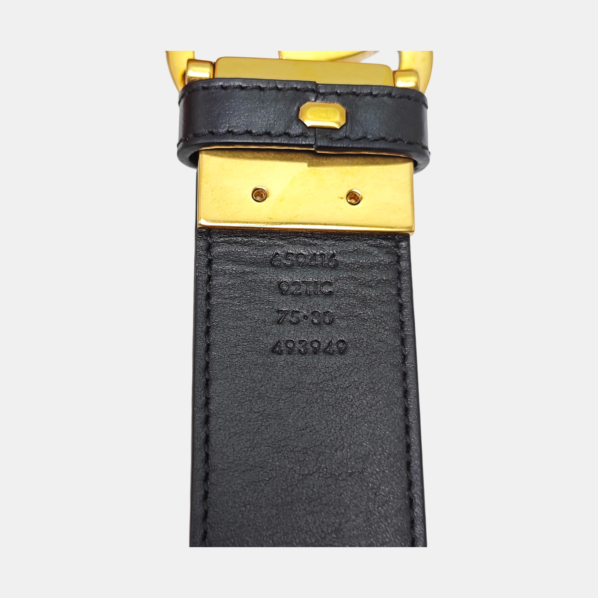 Leather Belt Beige