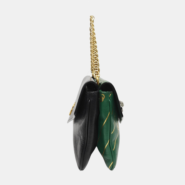 Thiara Medium Calfskin Green