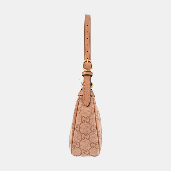 Ophidia Small Monogram Canvas Pink