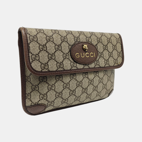 Neo Vintage Monogram Coated Canvas Beige