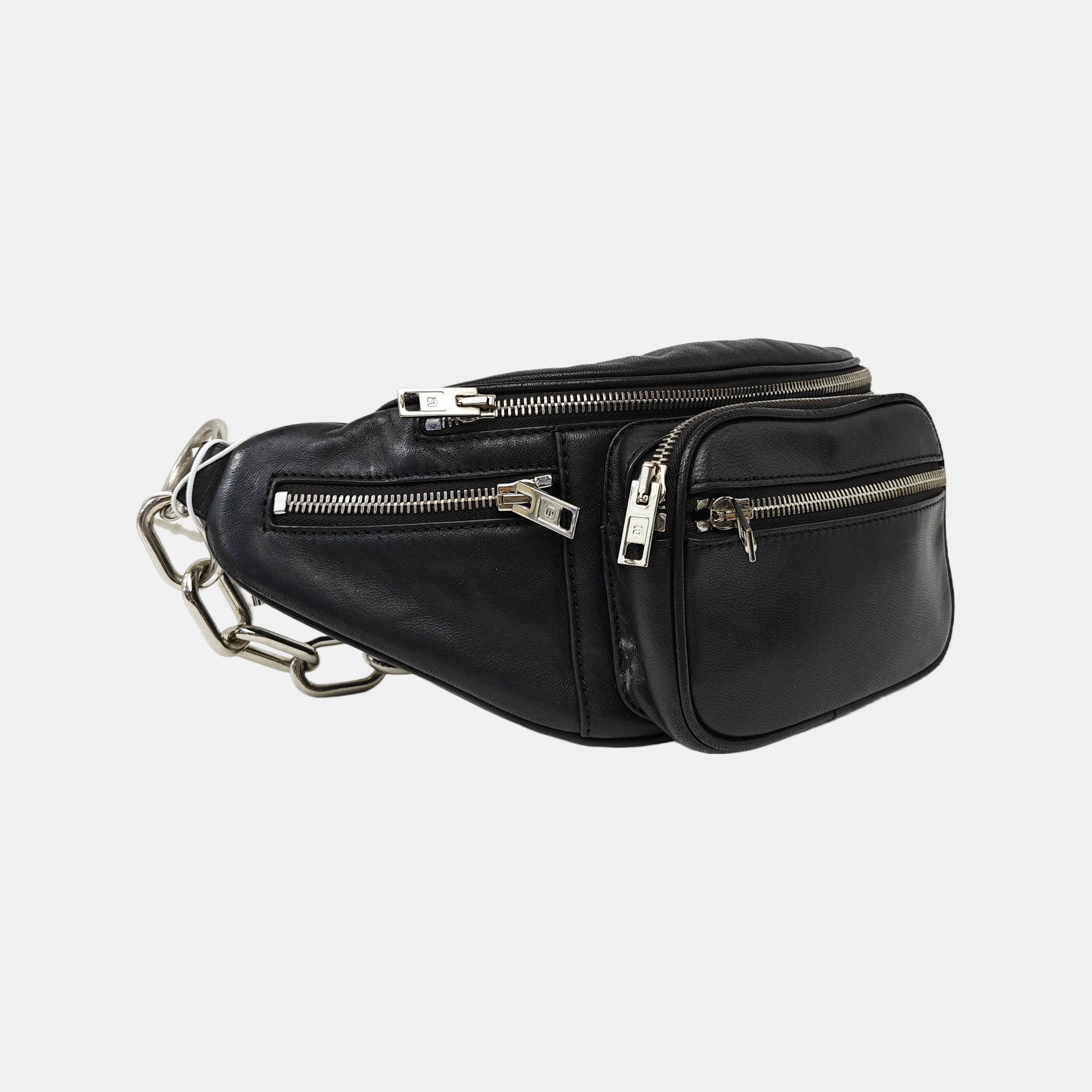 Lambskin Belt Bag Medium Black