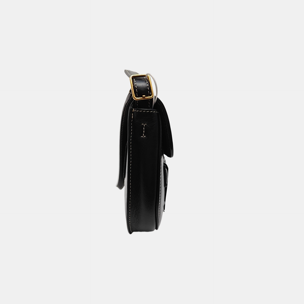 SYMMETRICAL Calfskin Black