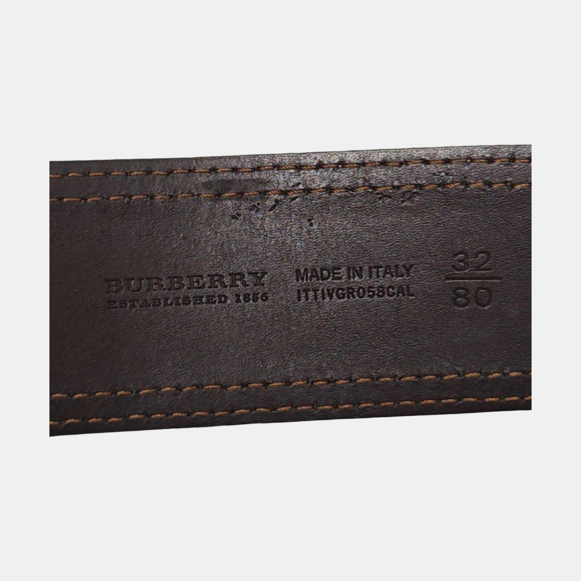 Leather Belt Gold