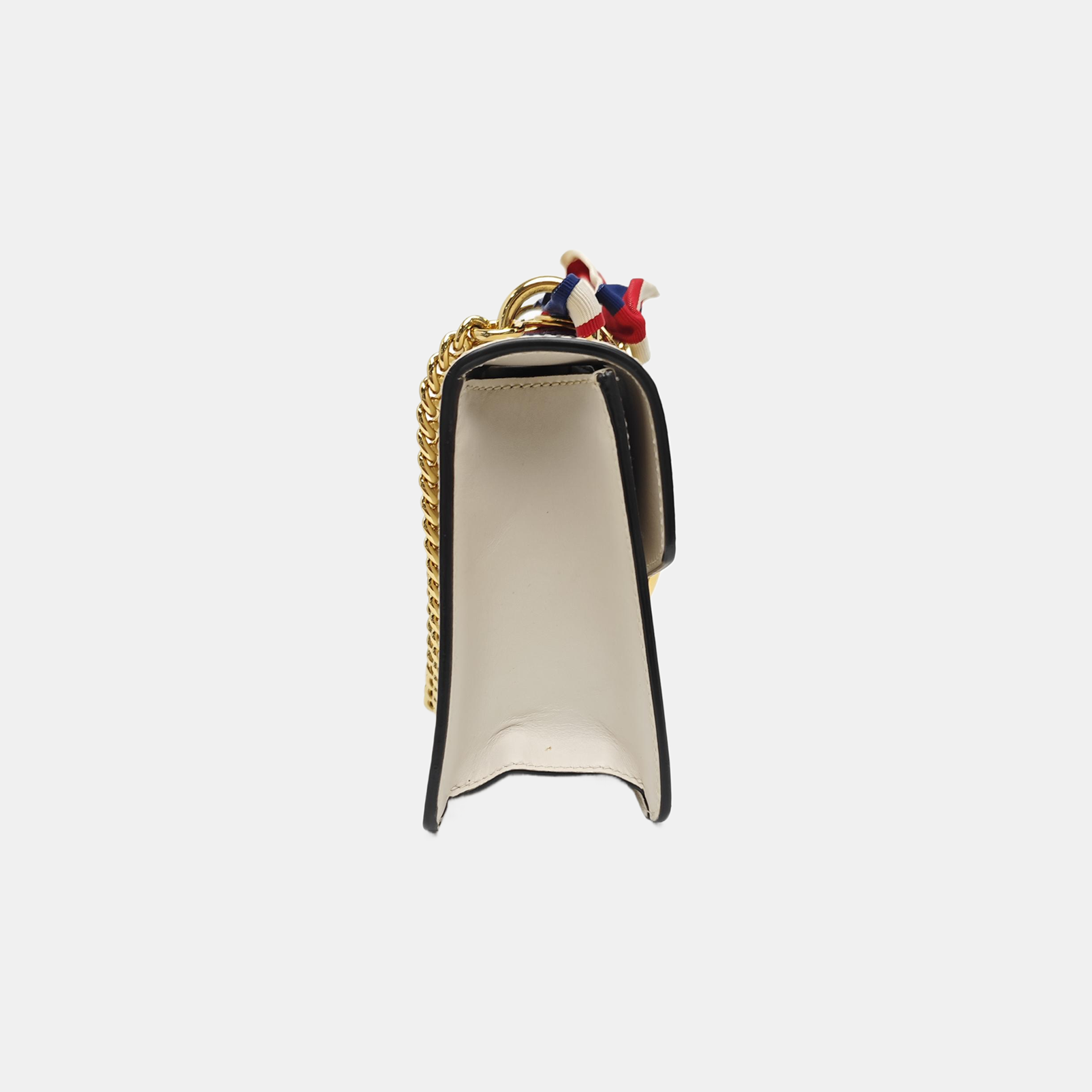 Sylvie Mini Calfskin White