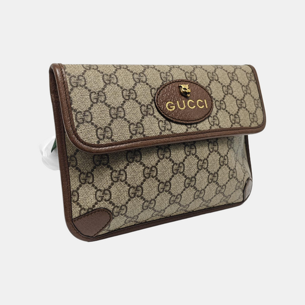 Neo Vintage Monogram Coated Canvas Beige
