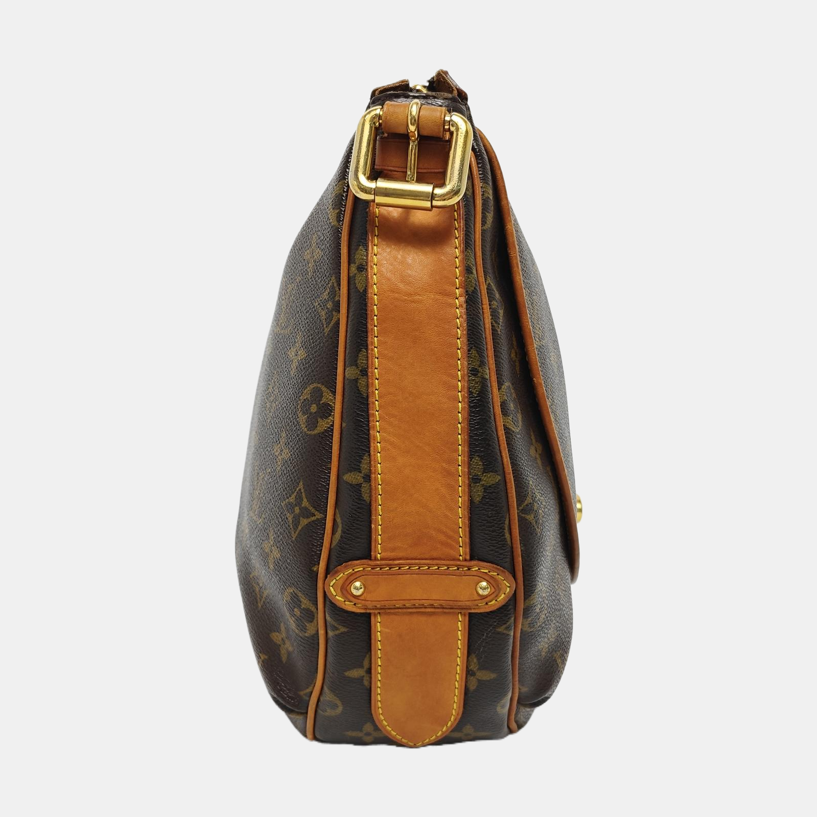 TULUM GM Monogram Coated Canvas Brown
