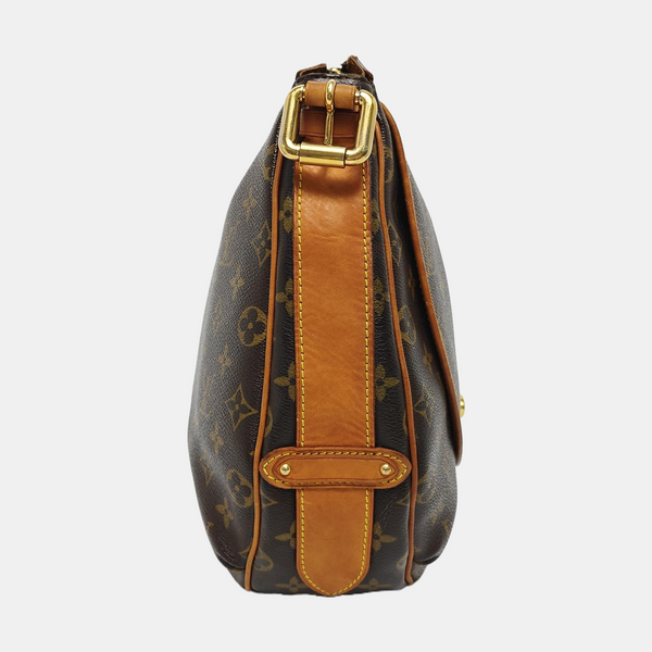 TULUM GM Monogram Coated Canvas Brown