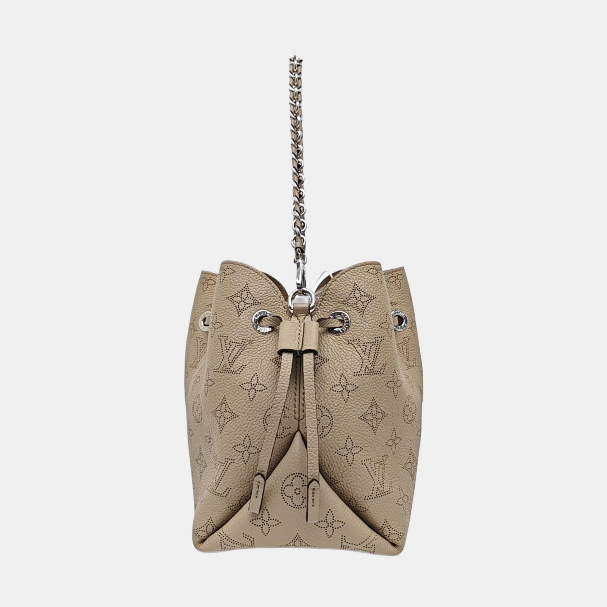 BELLA Monogram Calfskin Gray