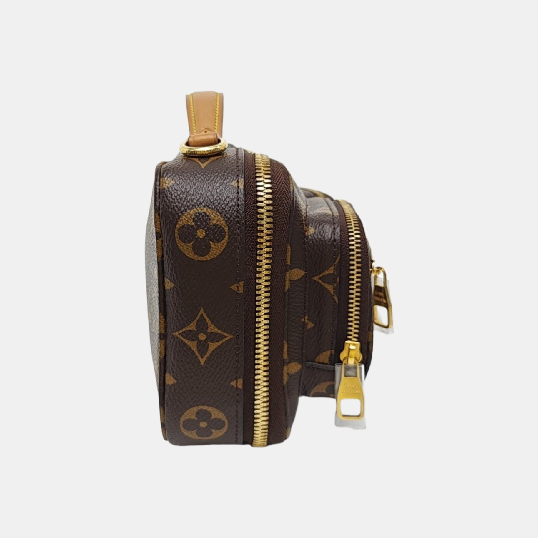 UTILITY Monogram Coated Canvas Brown