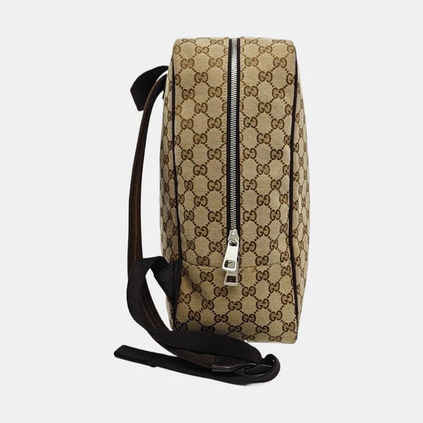 Monogram Canvas Backpack Brown