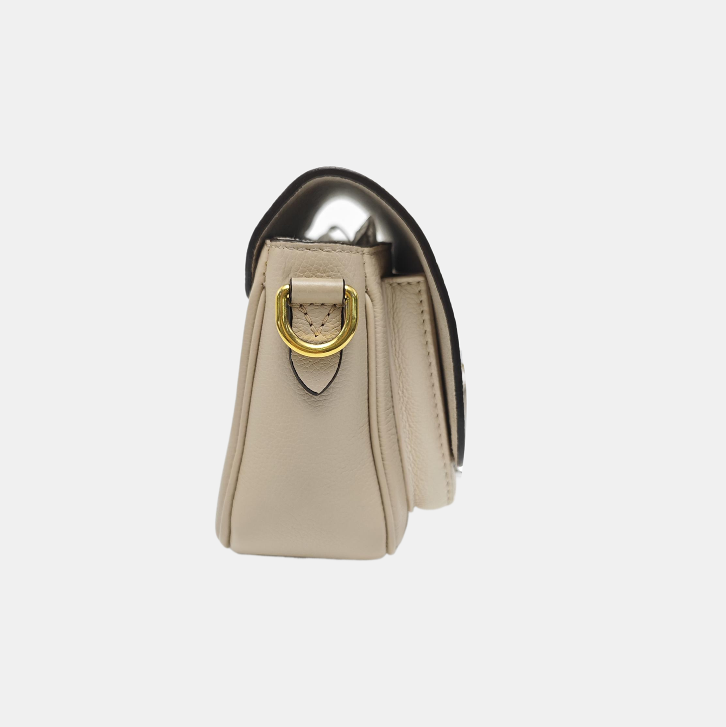 LOCKME TENDER Mini Calfskin Beige
