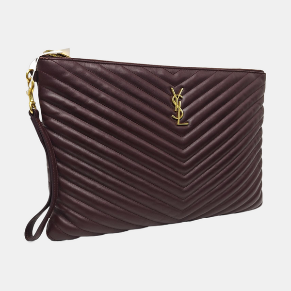 MONOGRAM Quilted Calfskin Red
