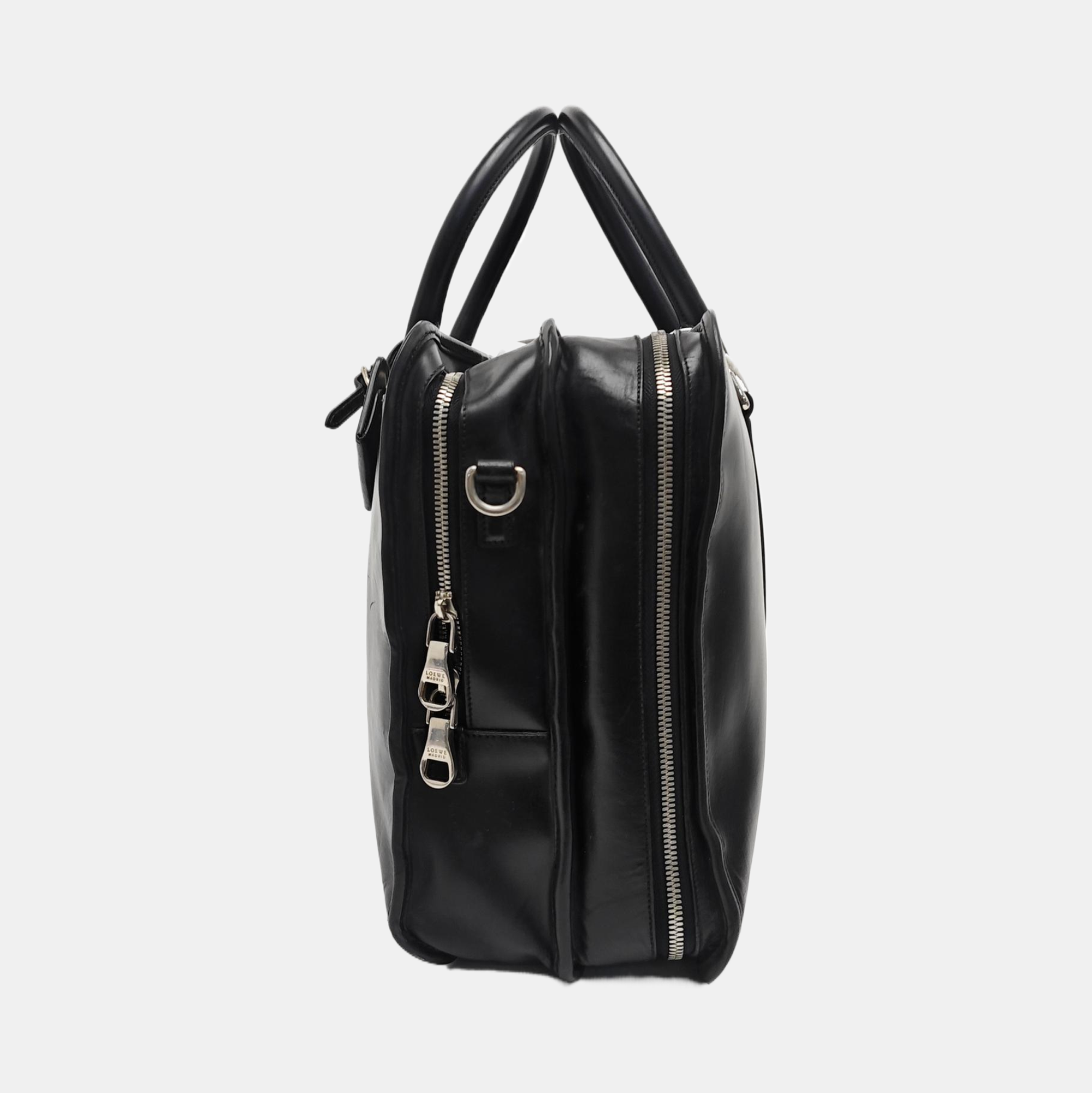 Calfskin Shoulder Bag Black