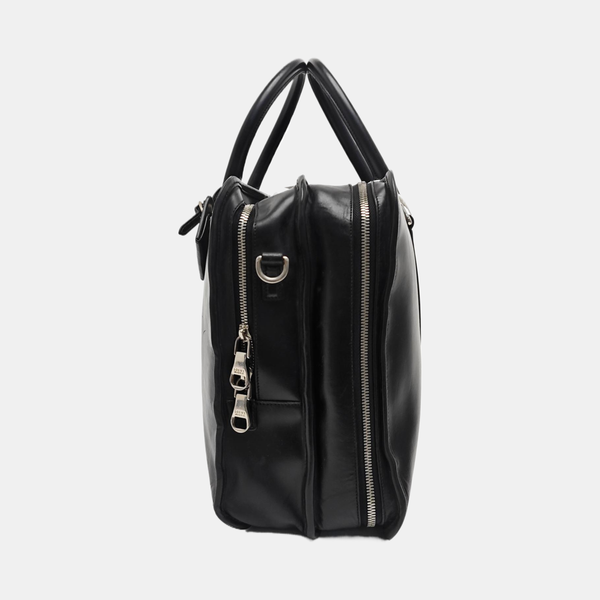 Calfskin Shoulder Bag Black