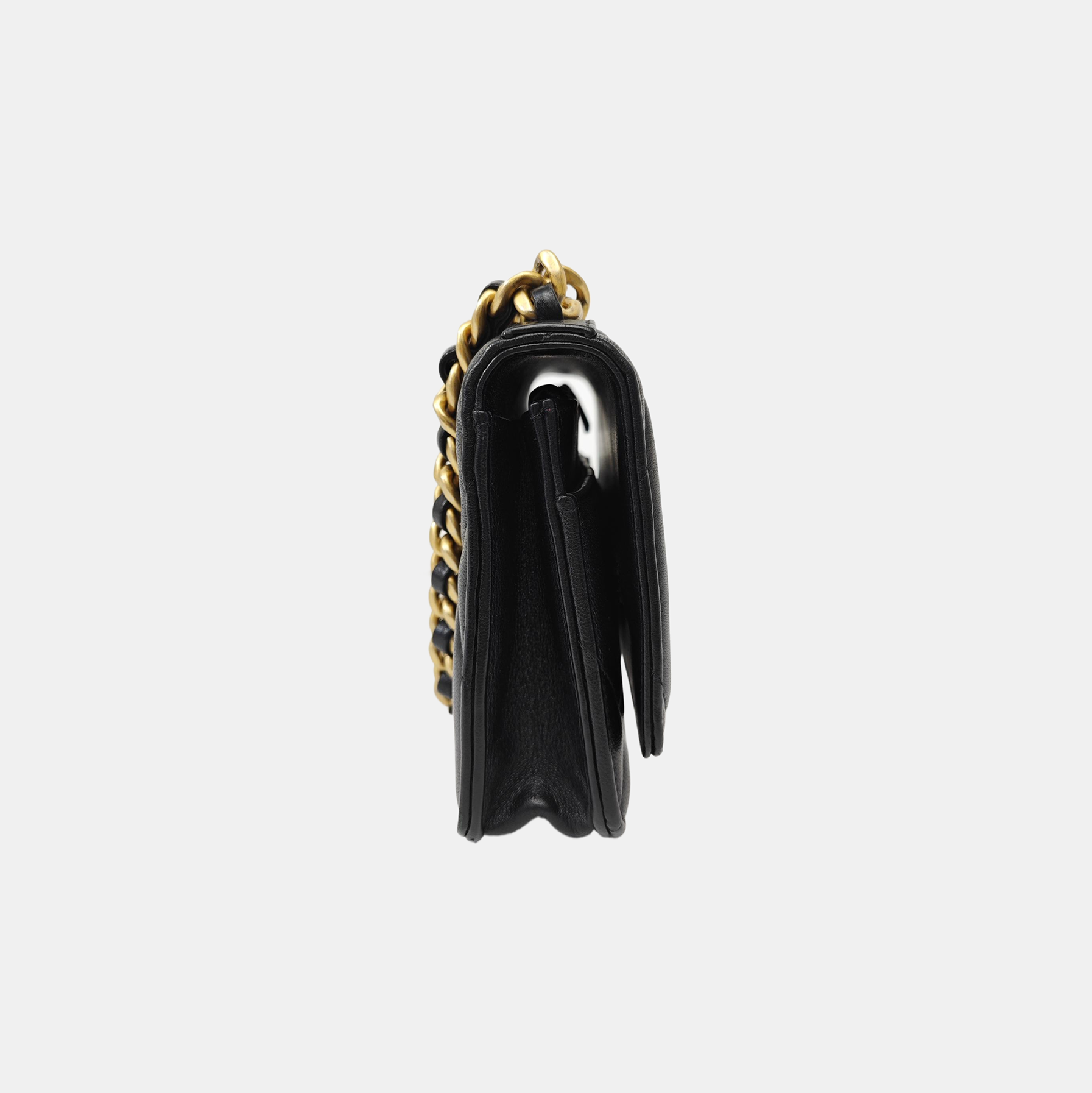 CHANEL 19 WOC Quilted Lambskin Black