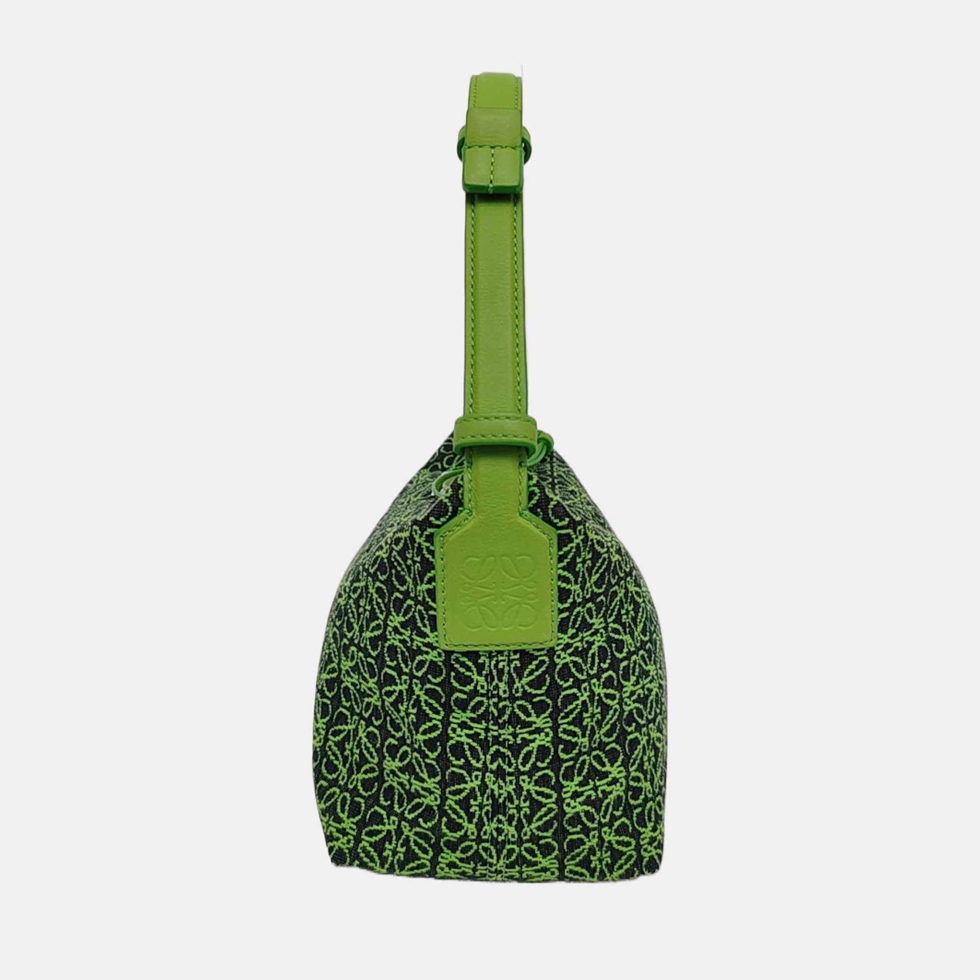 Monogram Canvas Top Handle Bag Green
