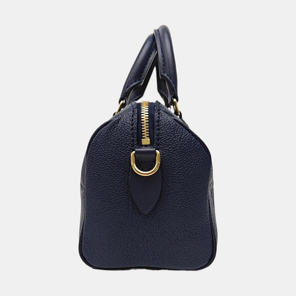 SPEEDY 20 Monogram Calfskin Blue
