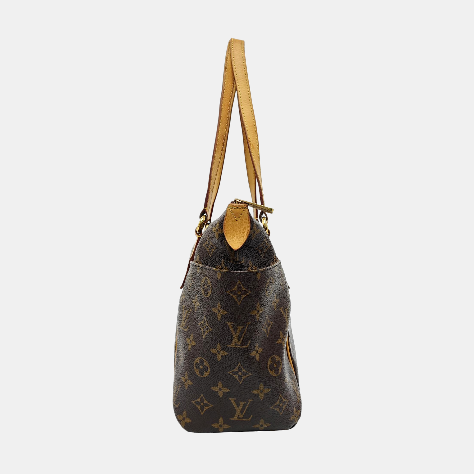 TOTALLY PM Monogram Coated Canvas Brown
