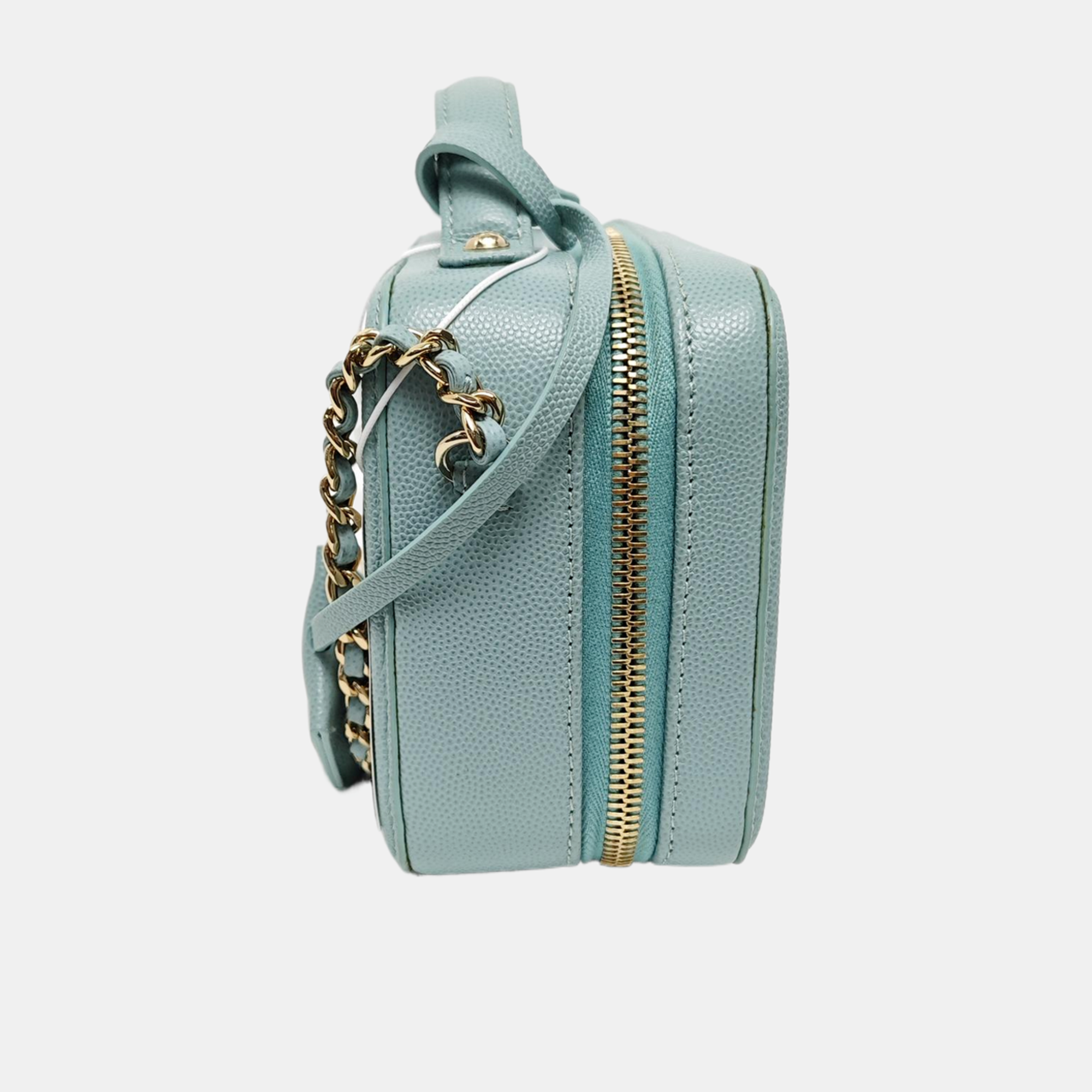 FILIGREE Quilted Grained Calfskin Blue