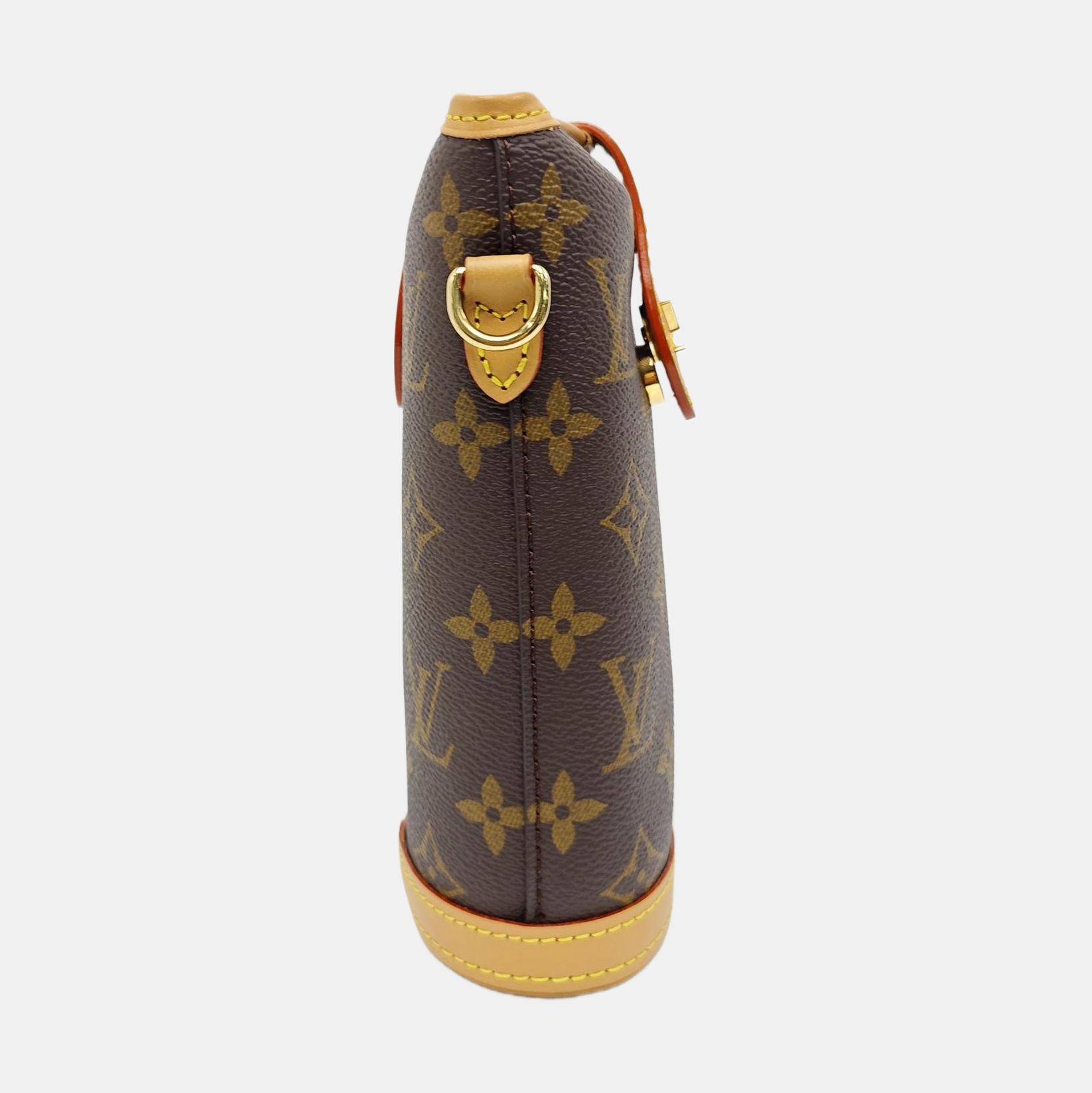 FOLD ME Monogram Coated Canvas Brown
