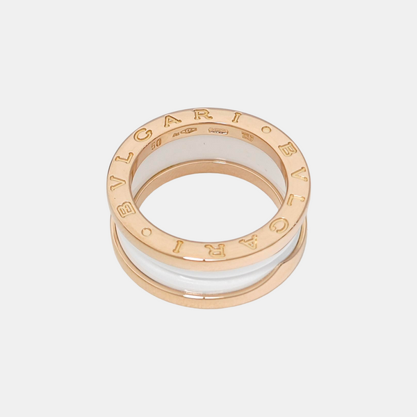 B.ZERO1 18k Rose Gold Ring EU 50