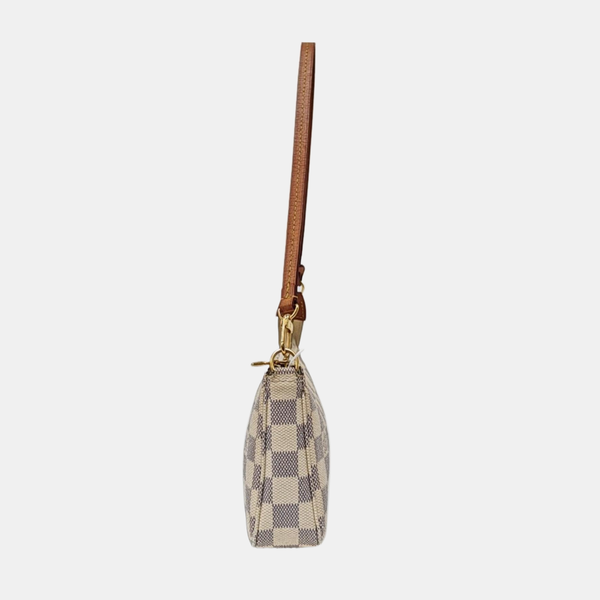 ACCESSOIRES GM Damier Azur Coated Canvas White