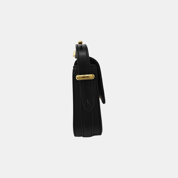 Emblème Saffiano Calfskin Black