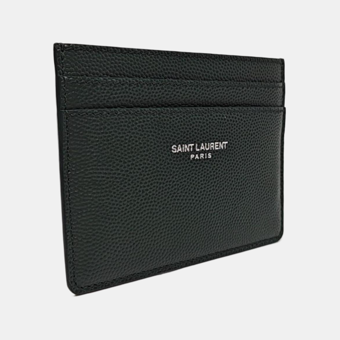 Calfskin Card Holder Green
